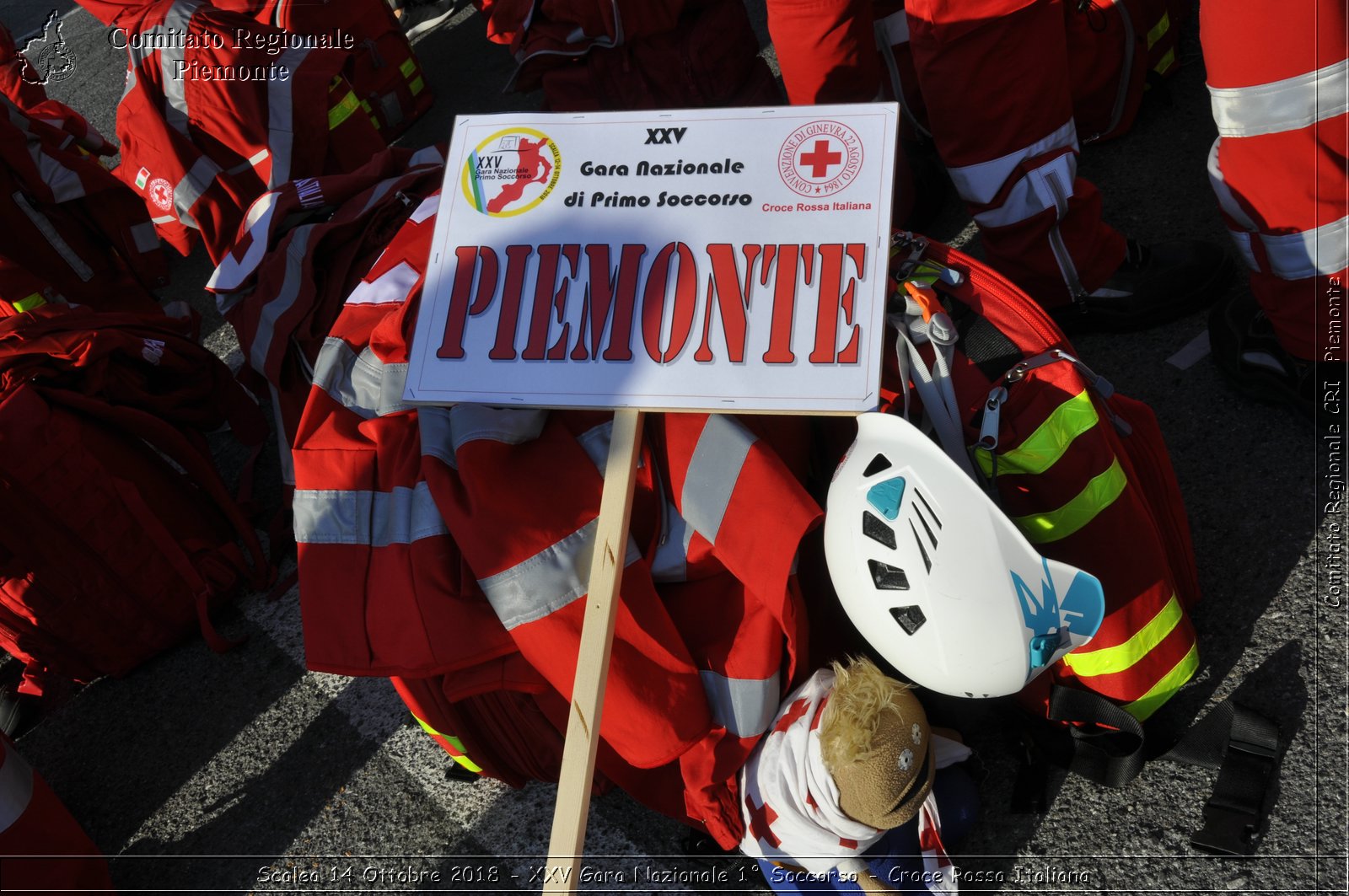 Scalea 14 Ottobre 2018 - XXV Gara Nazionale 1 Soccorso - Croce Rossa Italiana- Comitato Regionale del Piemonte