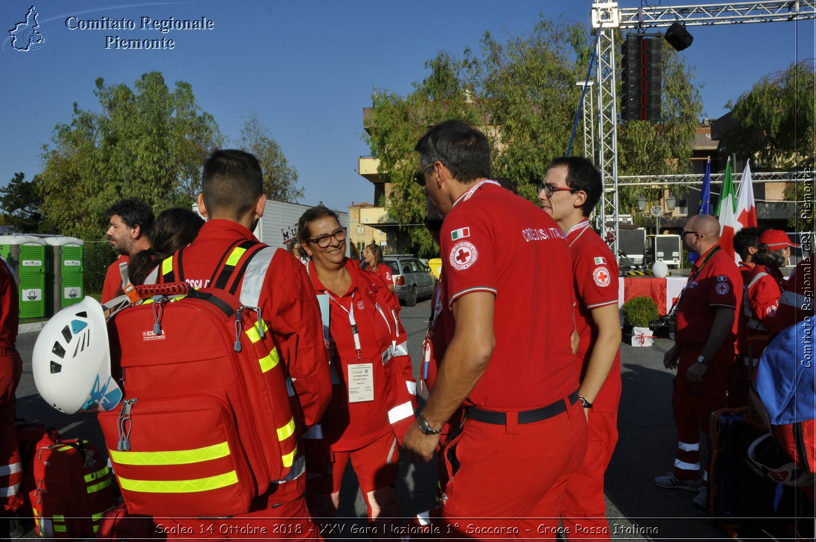 Scalea 14 Ottobre 2018 - XXV Gara Nazionale 1 Soccorso - Croce Rossa Italiana- Comitato Regionale del Piemonte