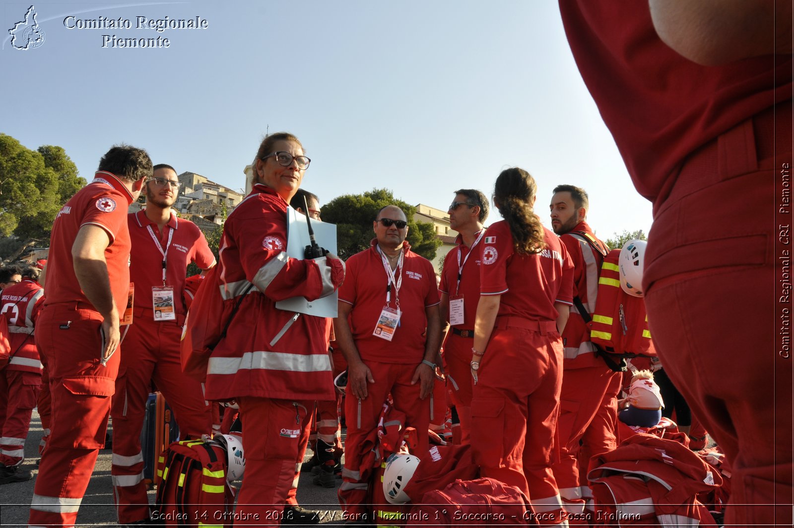 Scalea 14 Ottobre 2018 - XXV Gara Nazionale 1 Soccorso - Croce Rossa Italiana- Comitato Regionale del Piemonte