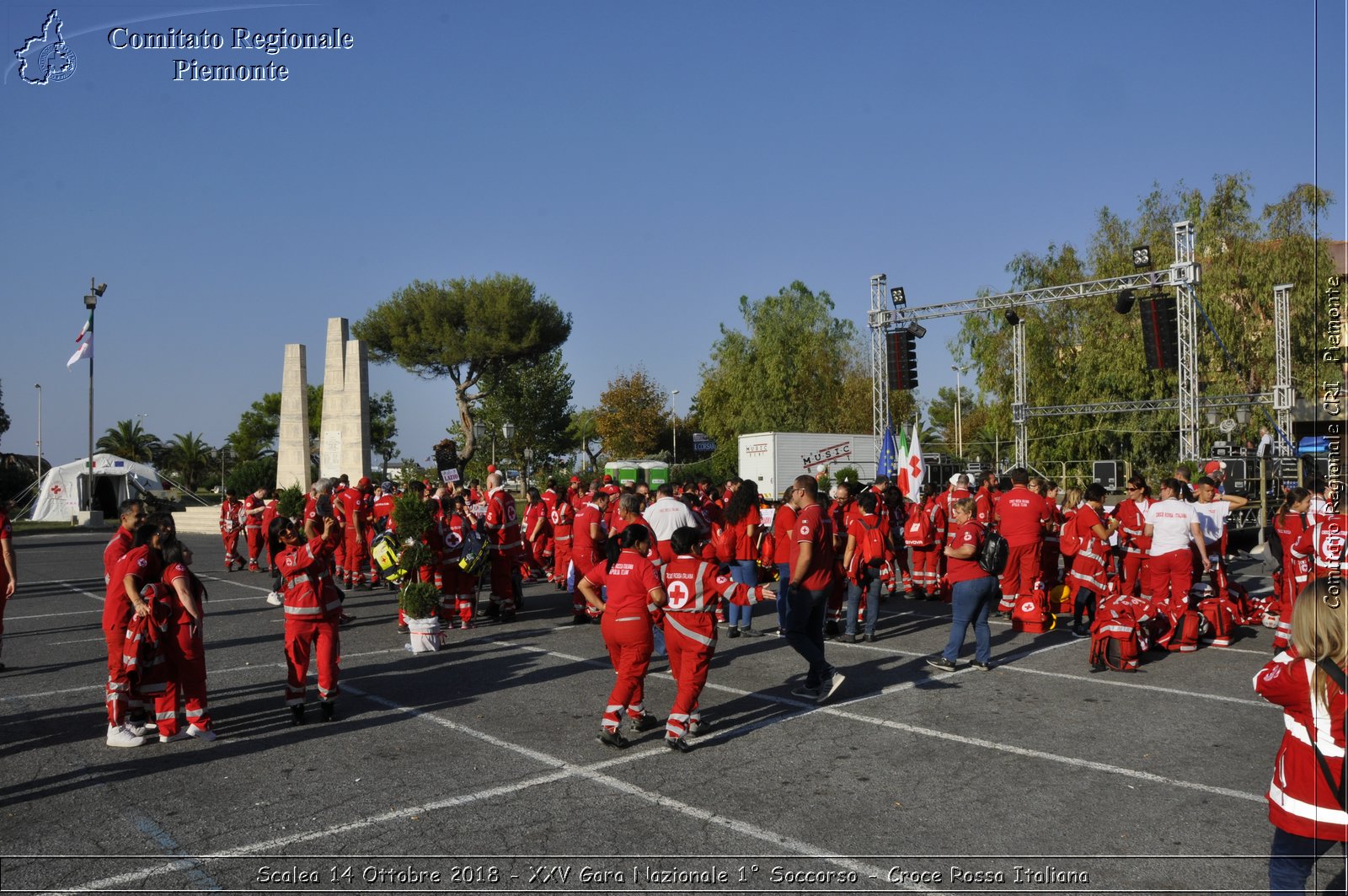 Scalea 14 Ottobre 2018 - XXV Gara Nazionale 1 Soccorso - Croce Rossa Italiana- Comitato Regionale del Piemonte