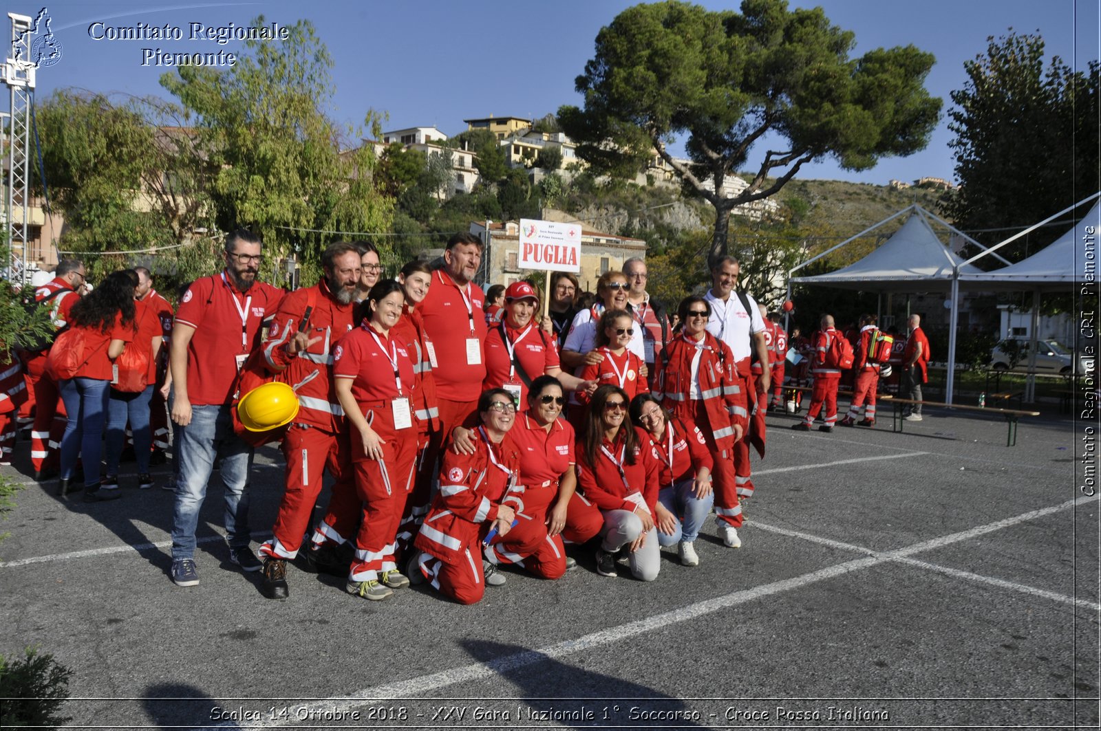 Scalea 14 Ottobre 2018 - XXV Gara Nazionale 1 Soccorso - Croce Rossa Italiana- Comitato Regionale del Piemonte