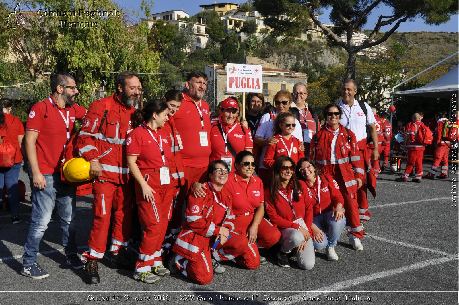 Scalea 14 Ottobre 2018 - XXV Gara Nazionale 1 Soccorso - Croce Rossa Italiana- Comitato Regionale del Piemonte