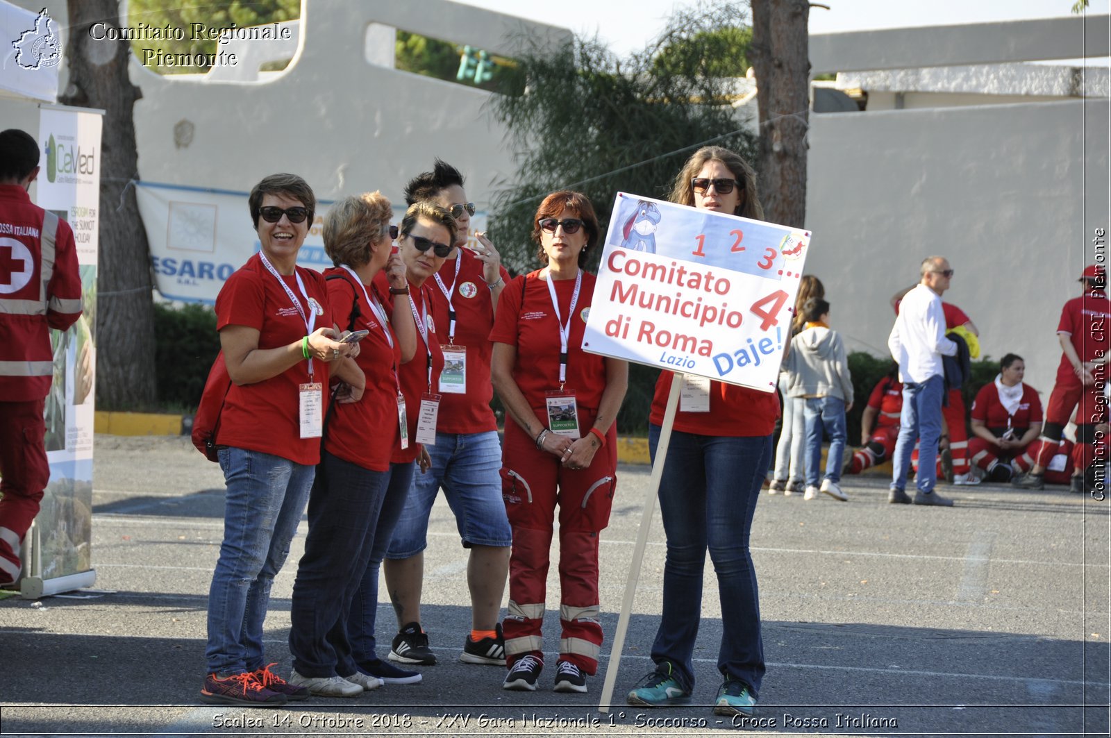 Scalea 14 Ottobre 2018 - XXV Gara Nazionale 1 Soccorso - Croce Rossa Italiana- Comitato Regionale del Piemonte