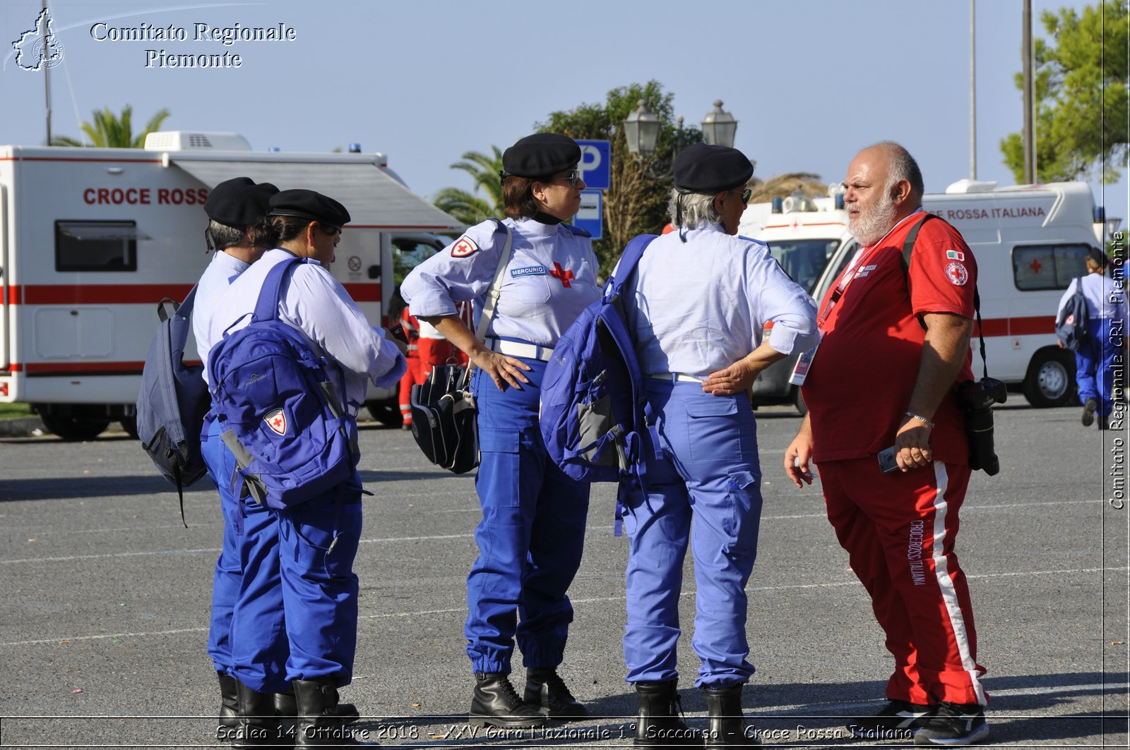 Scalea 14 Ottobre 2018 - XXV Gara Nazionale 1 Soccorso - Croce Rossa Italiana- Comitato Regionale del Piemonte