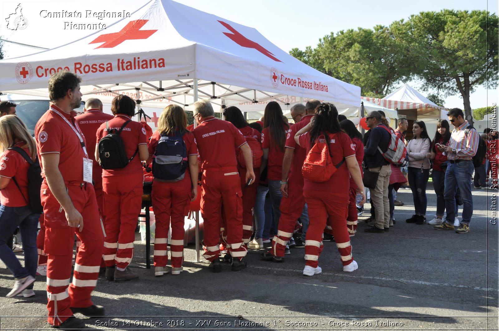 Scalea 14 Ottobre 2018 - XXV Gara Nazionale 1 Soccorso - Croce Rossa Italiana- Comitato Regionale del Piemonte