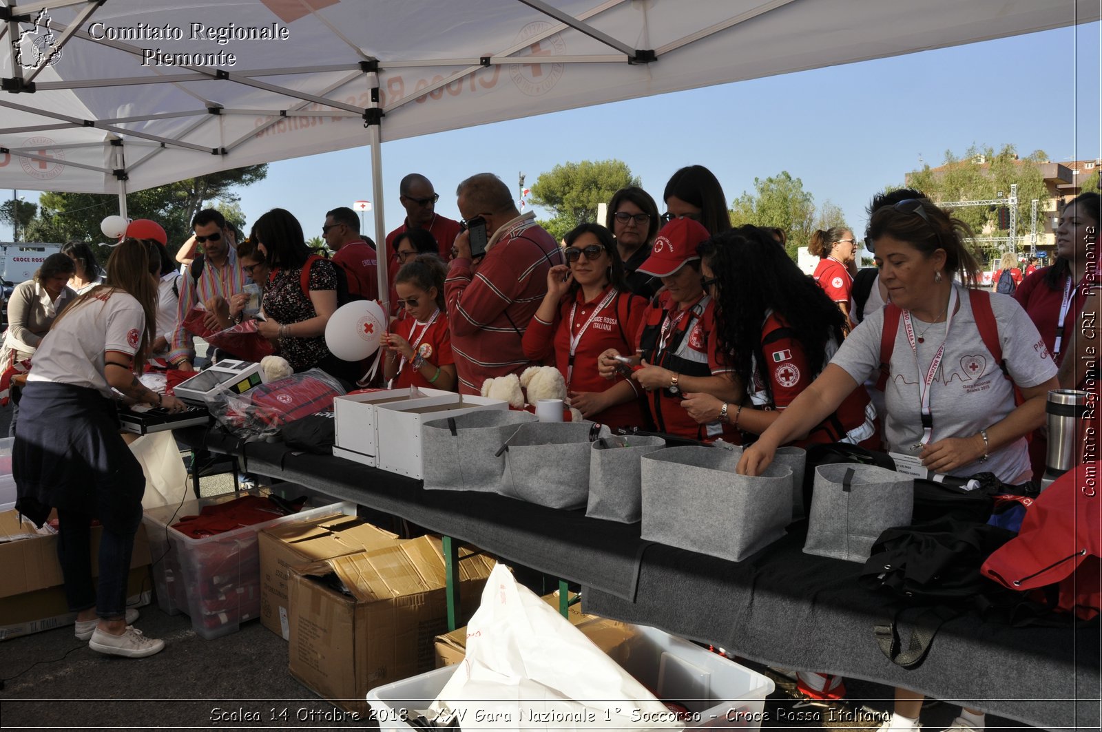 Scalea 14 Ottobre 2018 - XXV Gara Nazionale 1 Soccorso - Croce Rossa Italiana- Comitato Regionale del Piemonte