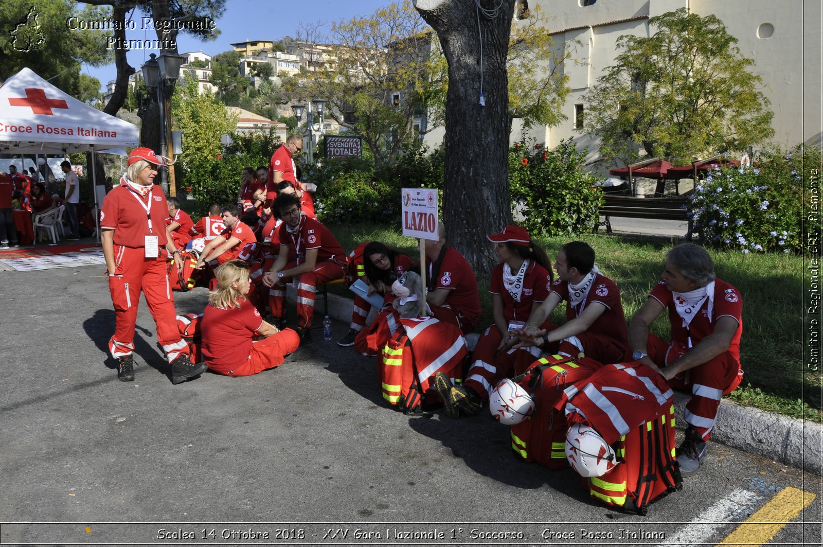 Scalea 14 Ottobre 2018 - XXV Gara Nazionale 1 Soccorso - Croce Rossa Italiana- Comitato Regionale del Piemonte