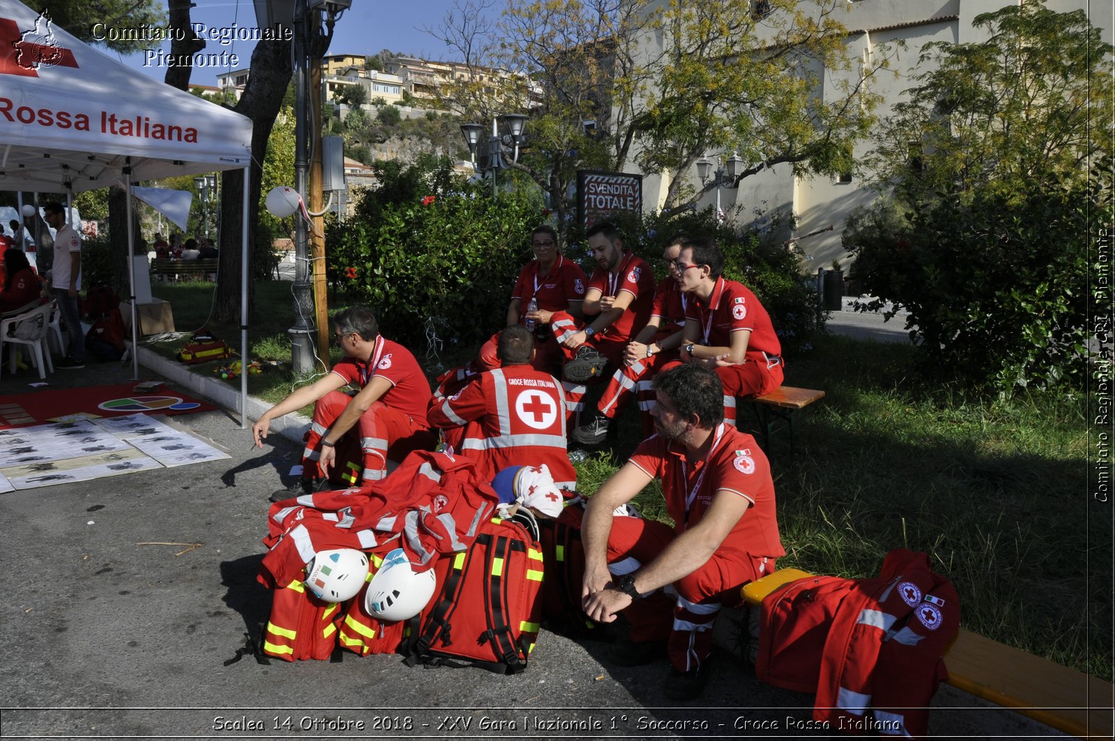 Scalea 14 Ottobre 2018 - XXV Gara Nazionale 1 Soccorso - Croce Rossa Italiana- Comitato Regionale del Piemonte