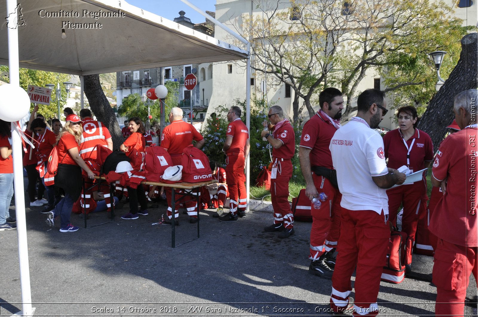 Scalea 14 Ottobre 2018 - XXV Gara Nazionale 1 Soccorso - Croce Rossa Italiana- Comitato Regionale del Piemonte