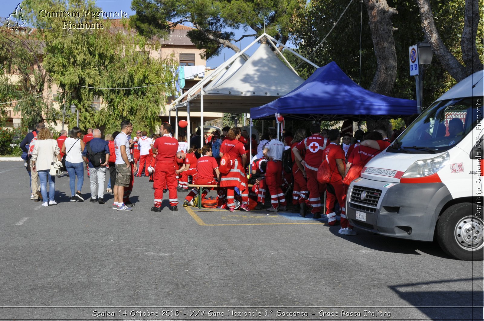 Scalea 14 Ottobre 2018 - XXV Gara Nazionale 1 Soccorso - Croce Rossa Italiana- Comitato Regionale del Piemonte