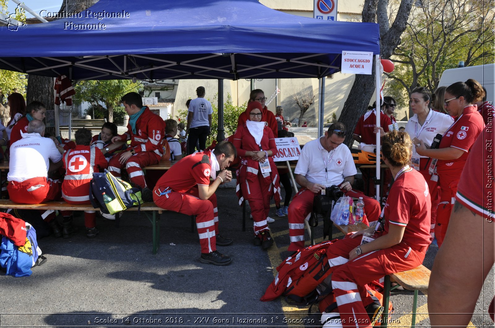 Scalea 14 Ottobre 2018 - XXV Gara Nazionale 1 Soccorso - Croce Rossa Italiana- Comitato Regionale del Piemonte