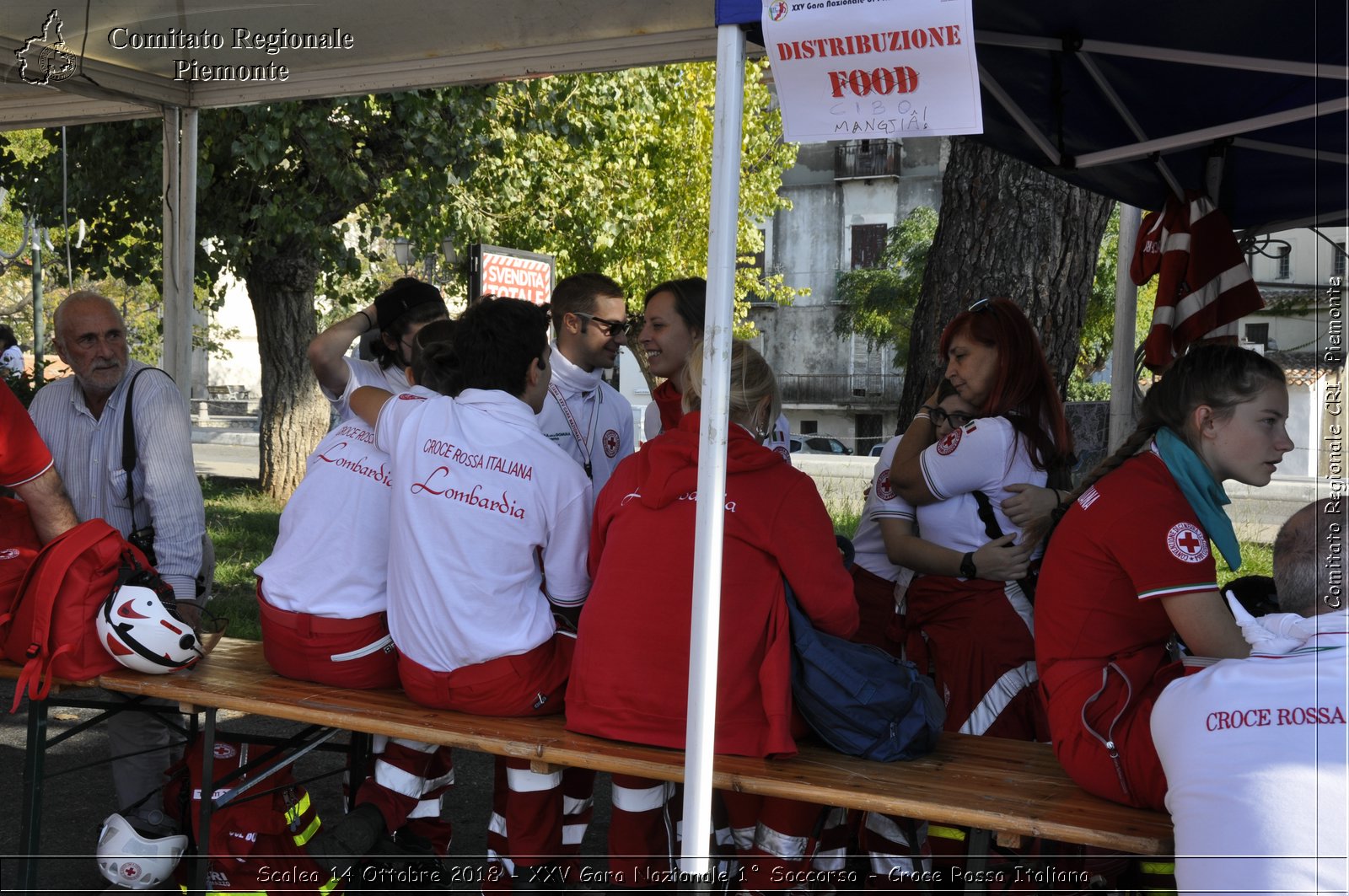 Scalea 14 Ottobre 2018 - XXV Gara Nazionale 1 Soccorso - Croce Rossa Italiana- Comitato Regionale del Piemonte