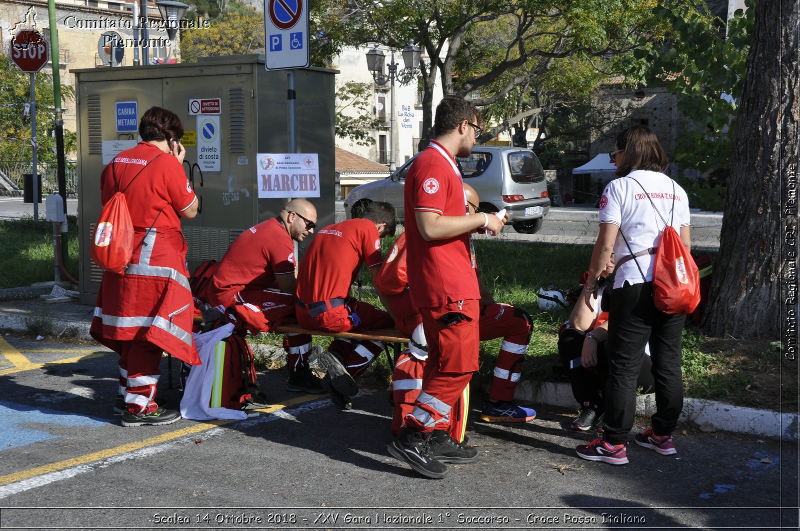 Scalea 14 Ottobre 2018 - XXV Gara Nazionale 1 Soccorso - Croce Rossa Italiana- Comitato Regionale del Piemonte