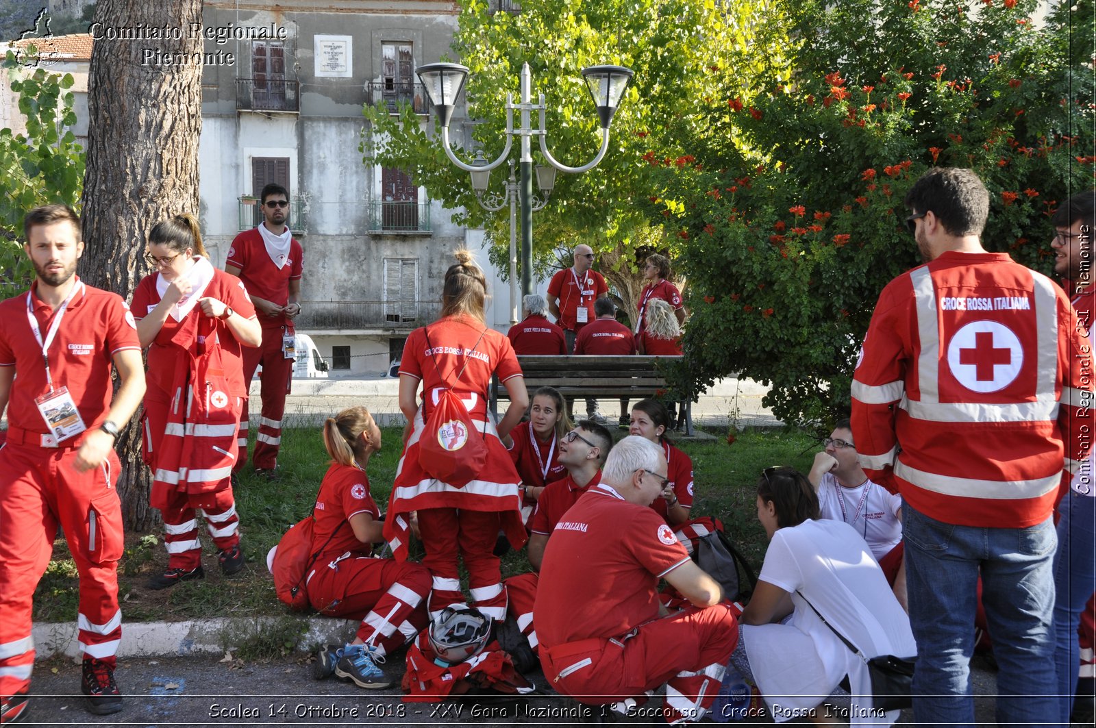 Scalea 14 Ottobre 2018 - XXV Gara Nazionale 1 Soccorso - Croce Rossa Italiana- Comitato Regionale del Piemonte