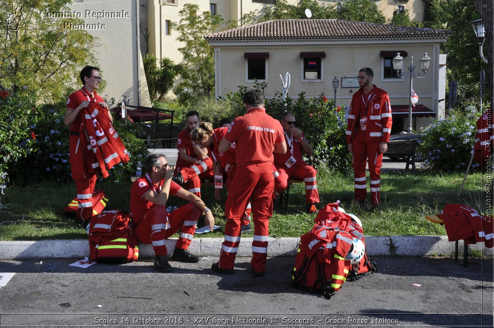 Scalea 14 Ottobre 2018 - XXV Gara Nazionale 1 Soccorso - Croce Rossa Italiana- Comitato Regionale del Piemonte