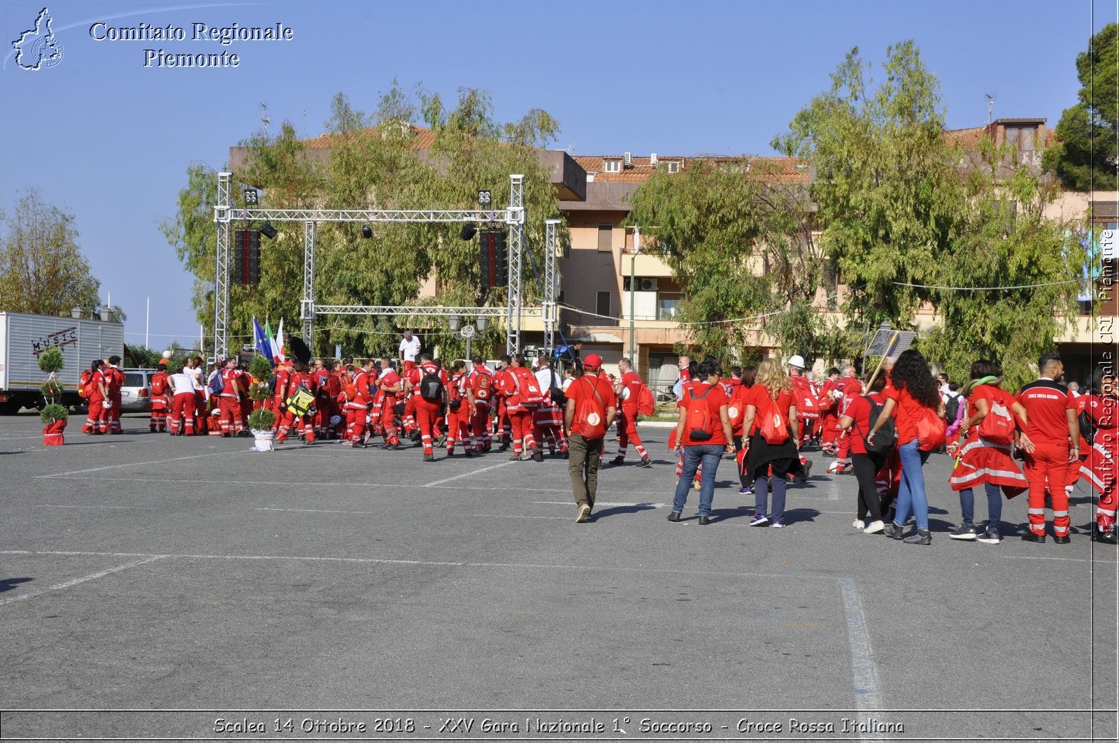 Scalea 14 Ottobre 2018 - XXV Gara Nazionale 1 Soccorso - Croce Rossa Italiana- Comitato Regionale del Piemonte