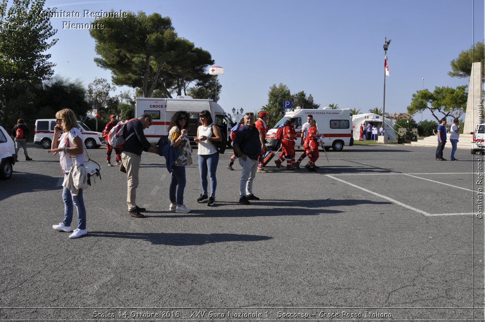 Scalea 14 Ottobre 2018 - XXV Gara Nazionale 1 Soccorso - Croce Rossa Italiana- Comitato Regionale del Piemonte