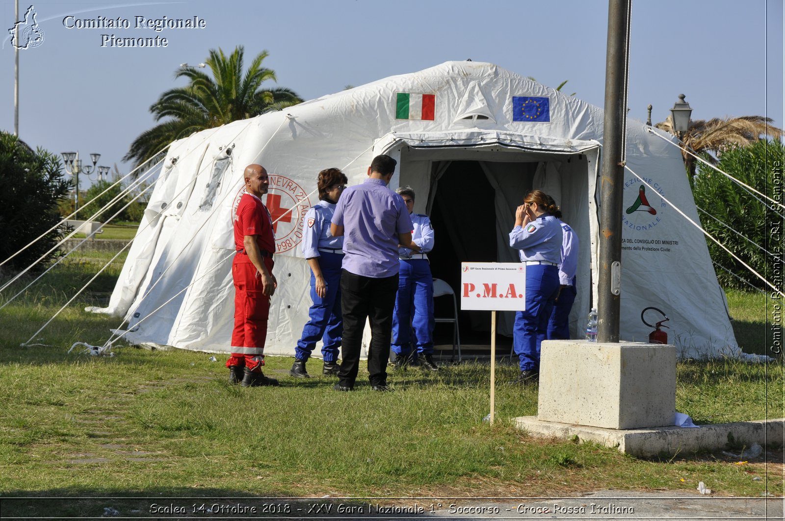 Scalea 14 Ottobre 2018 - XXV Gara Nazionale 1 Soccorso - Croce Rossa Italiana- Comitato Regionale del Piemonte