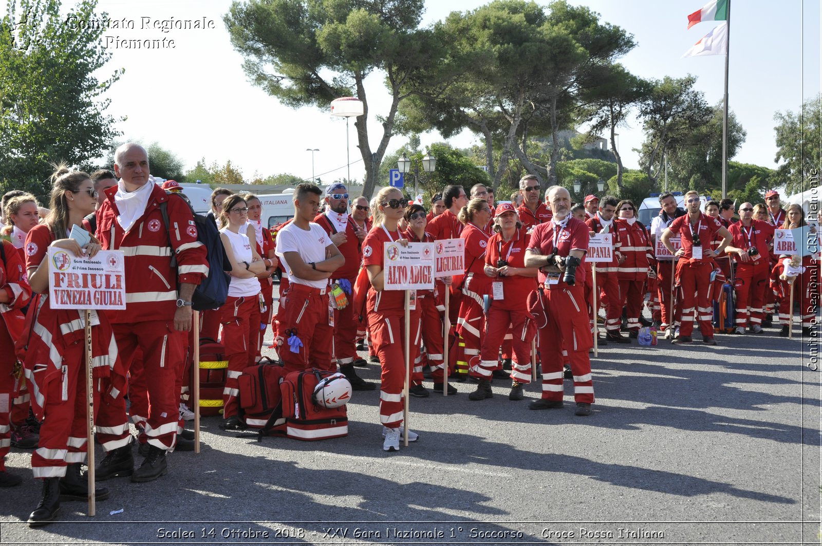 Scalea 14 Ottobre 2018 - XXV Gara Nazionale 1 Soccorso - Croce Rossa Italiana- Comitato Regionale del Piemonte