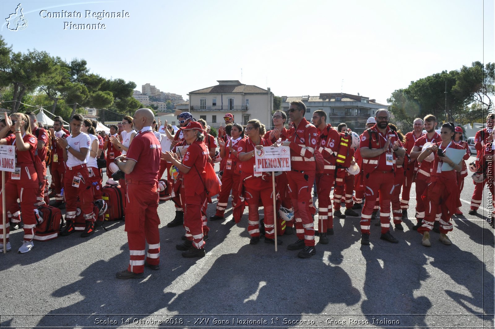 Scalea 14 Ottobre 2018 - XXV Gara Nazionale 1 Soccorso - Croce Rossa Italiana- Comitato Regionale del Piemonte