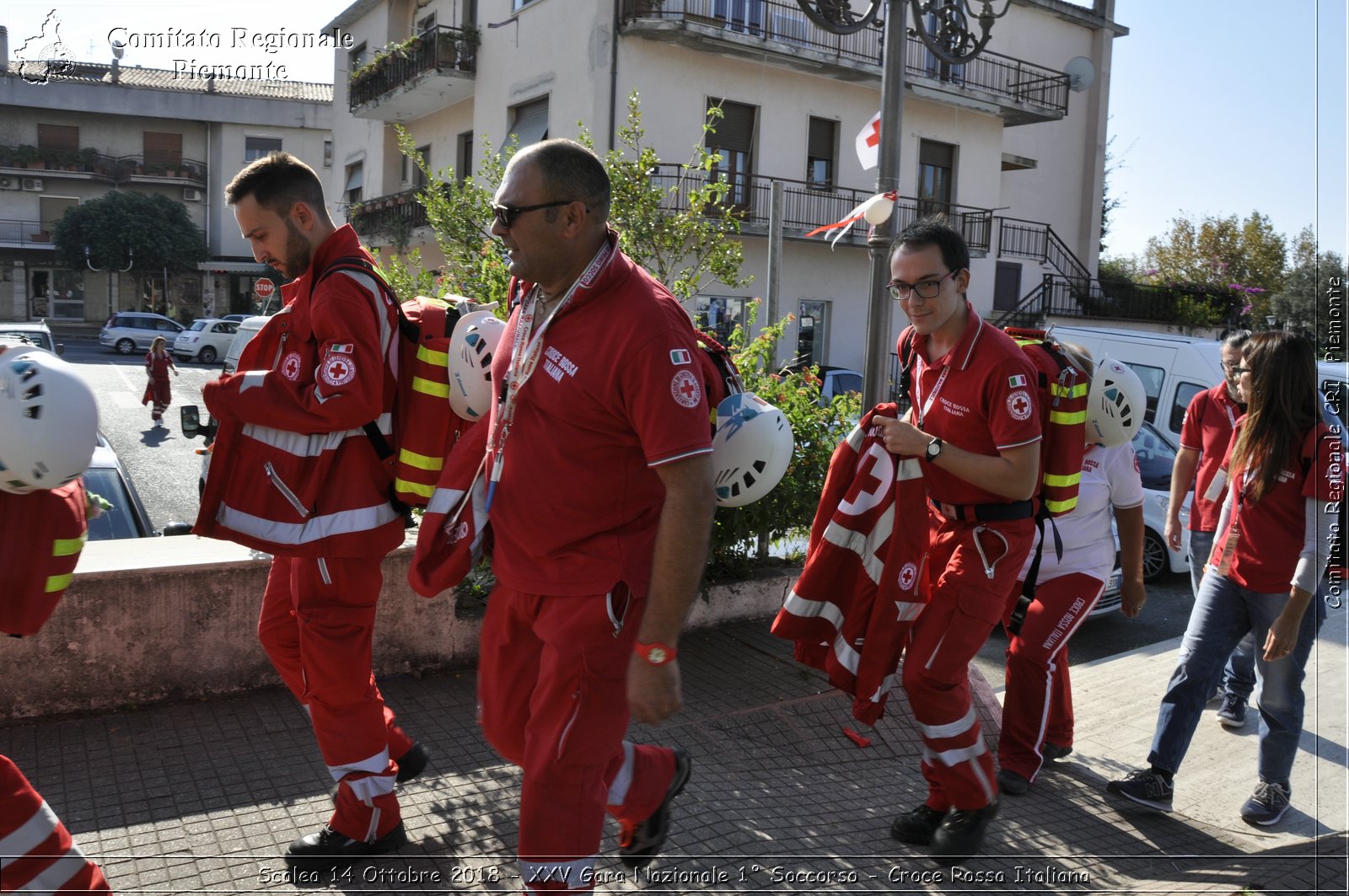 Scalea 14 Ottobre 2018 - XXV Gara Nazionale 1 Soccorso - Croce Rossa Italiana- Comitato Regionale del Piemonte