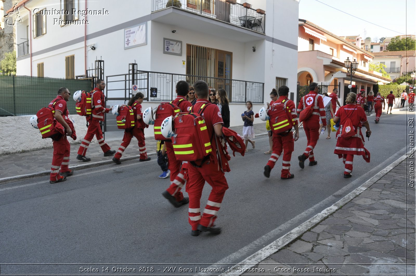 Scalea 14 Ottobre 2018 - XXV Gara Nazionale 1 Soccorso - Croce Rossa Italiana- Comitato Regionale del Piemonte