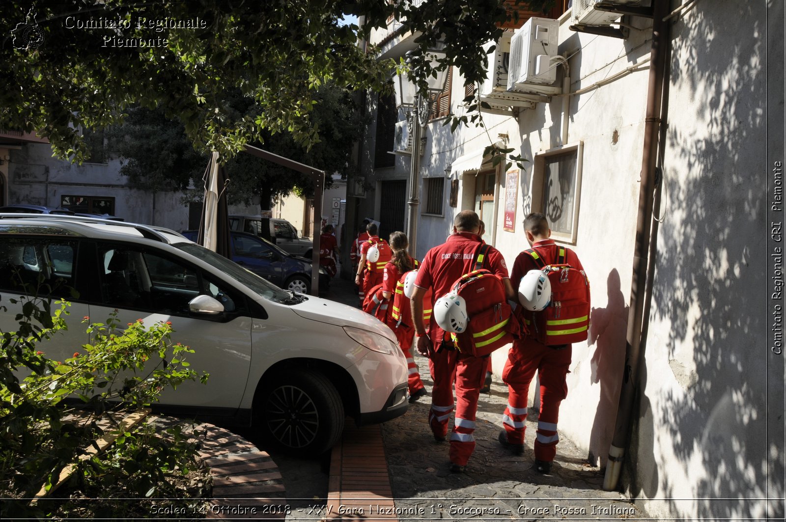 Scalea 14 Ottobre 2018 - XXV Gara Nazionale 1 Soccorso - Croce Rossa Italiana- Comitato Regionale del Piemonte