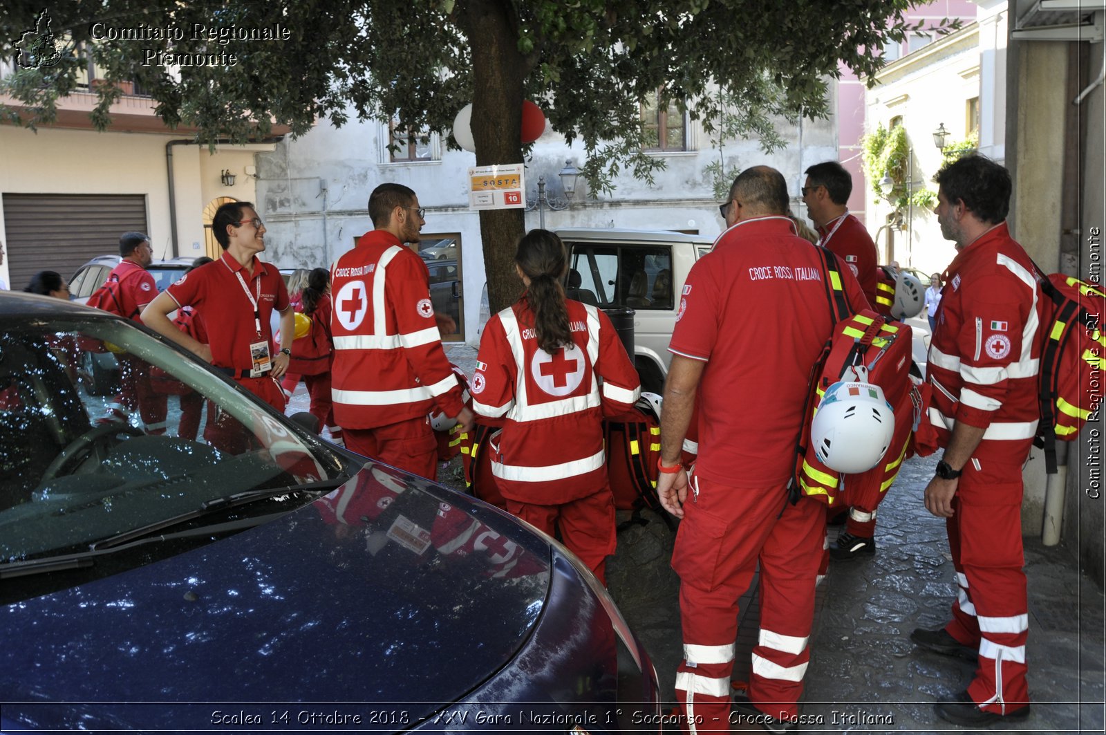 Scalea 14 Ottobre 2018 - XXV Gara Nazionale 1 Soccorso - Croce Rossa Italiana- Comitato Regionale del Piemonte