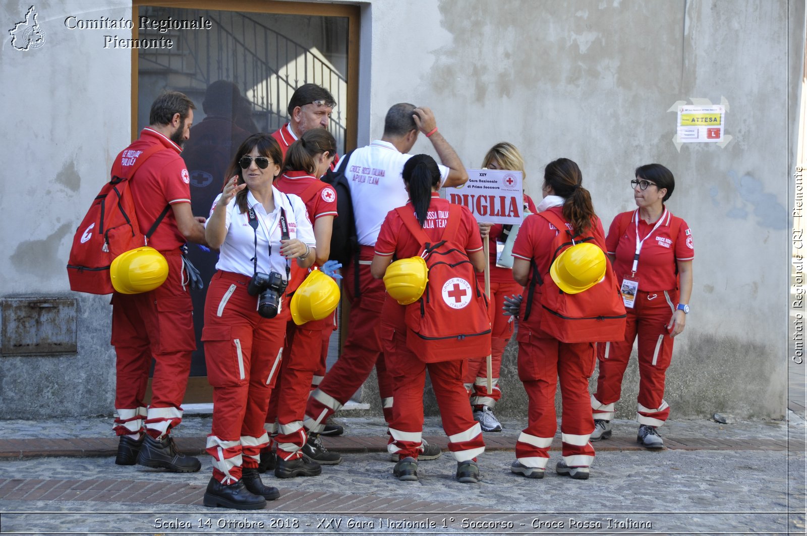 Scalea 14 Ottobre 2018 - XXV Gara Nazionale 1 Soccorso - Croce Rossa Italiana- Comitato Regionale del Piemonte