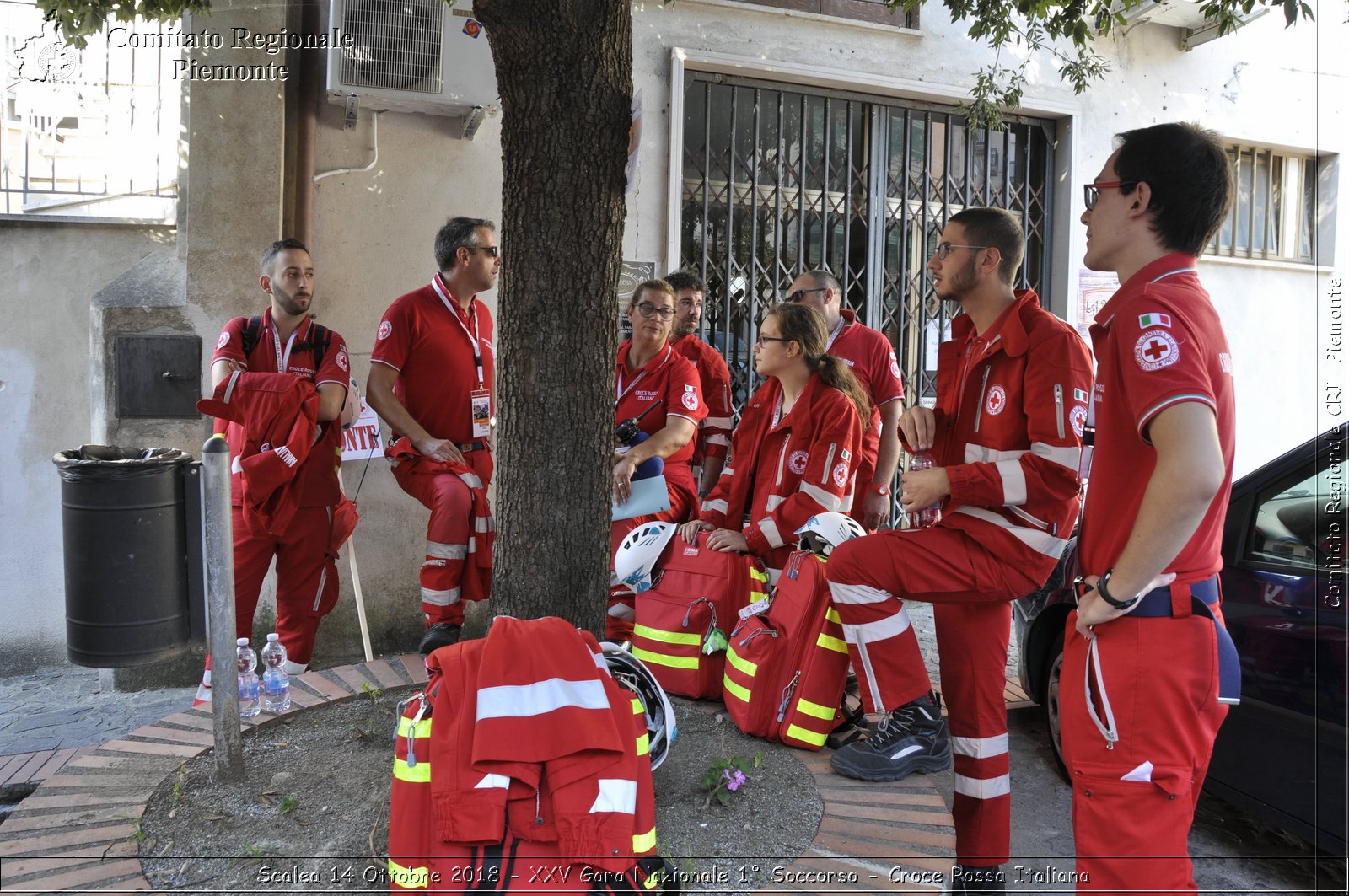 Scalea 14 Ottobre 2018 - XXV Gara Nazionale 1 Soccorso - Croce Rossa Italiana- Comitato Regionale del Piemonte