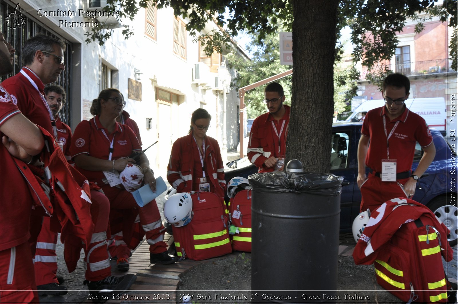 Scalea 14 Ottobre 2018 - XXV Gara Nazionale 1 Soccorso - Croce Rossa Italiana- Comitato Regionale del Piemonte