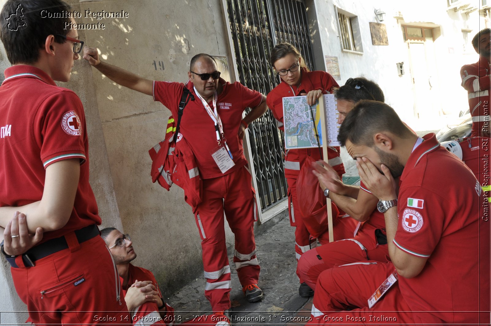 Scalea 14 Ottobre 2018 - XXV Gara Nazionale 1 Soccorso - Croce Rossa Italiana- Comitato Regionale del Piemonte