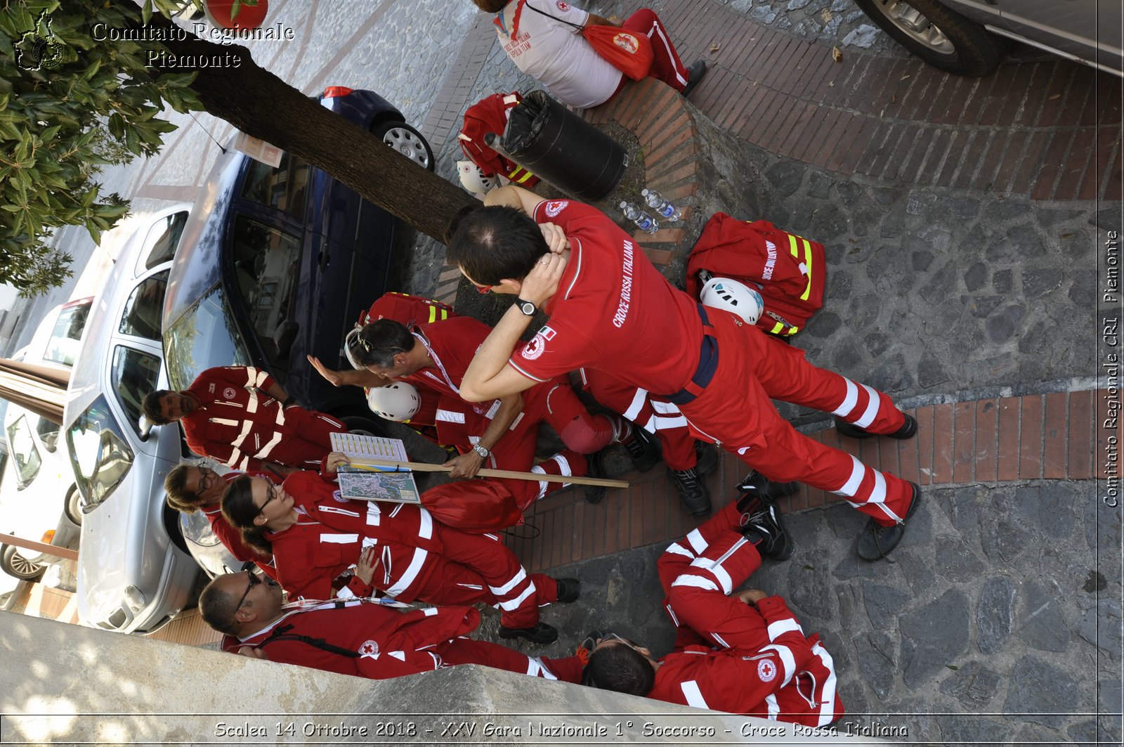 Scalea 14 Ottobre 2018 - XXV Gara Nazionale 1 Soccorso - Croce Rossa Italiana- Comitato Regionale del Piemonte