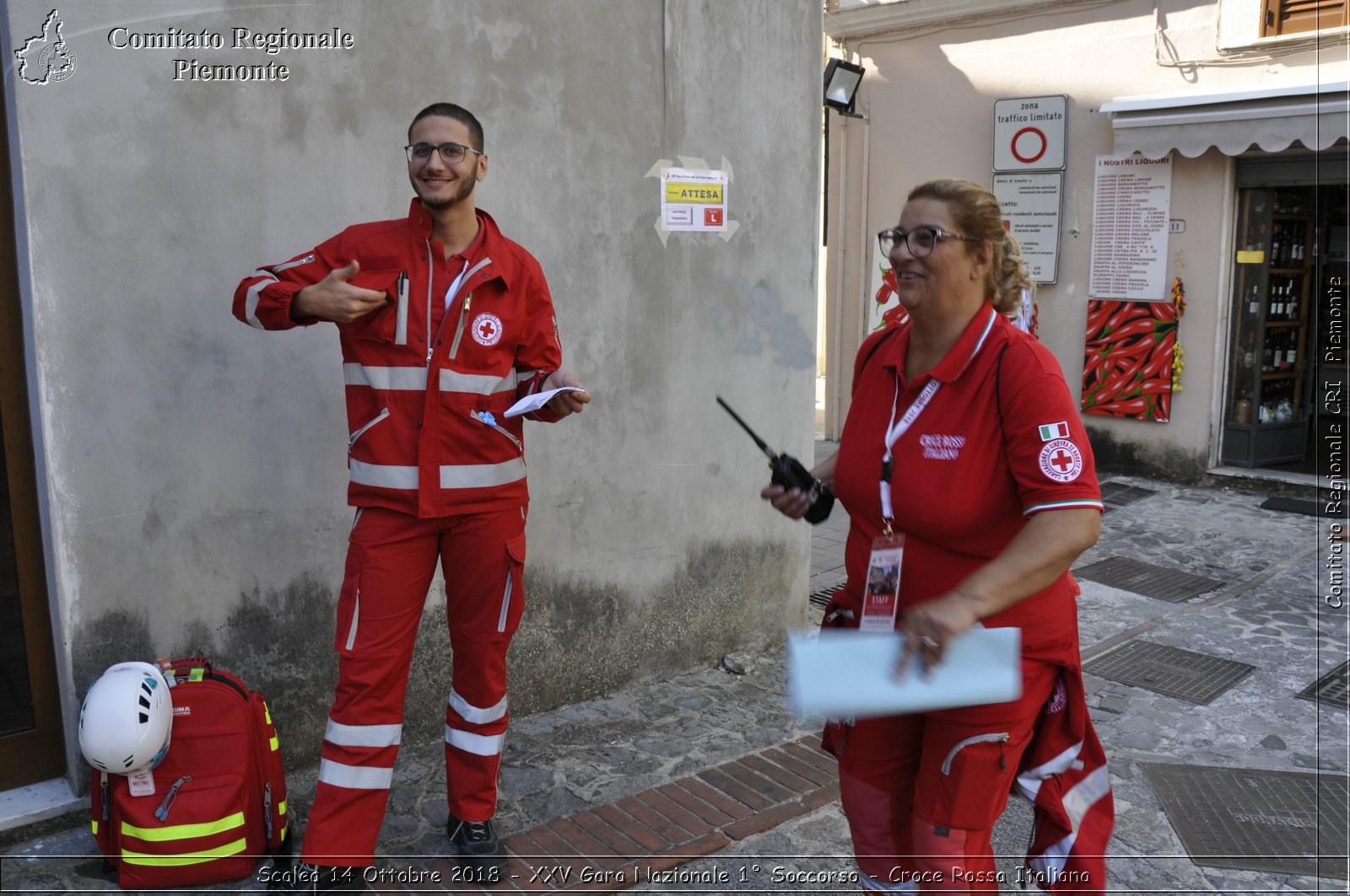 Scalea 14 Ottobre 2018 - XXV Gara Nazionale 1 Soccorso - Croce Rossa Italiana- Comitato Regionale del Piemonte