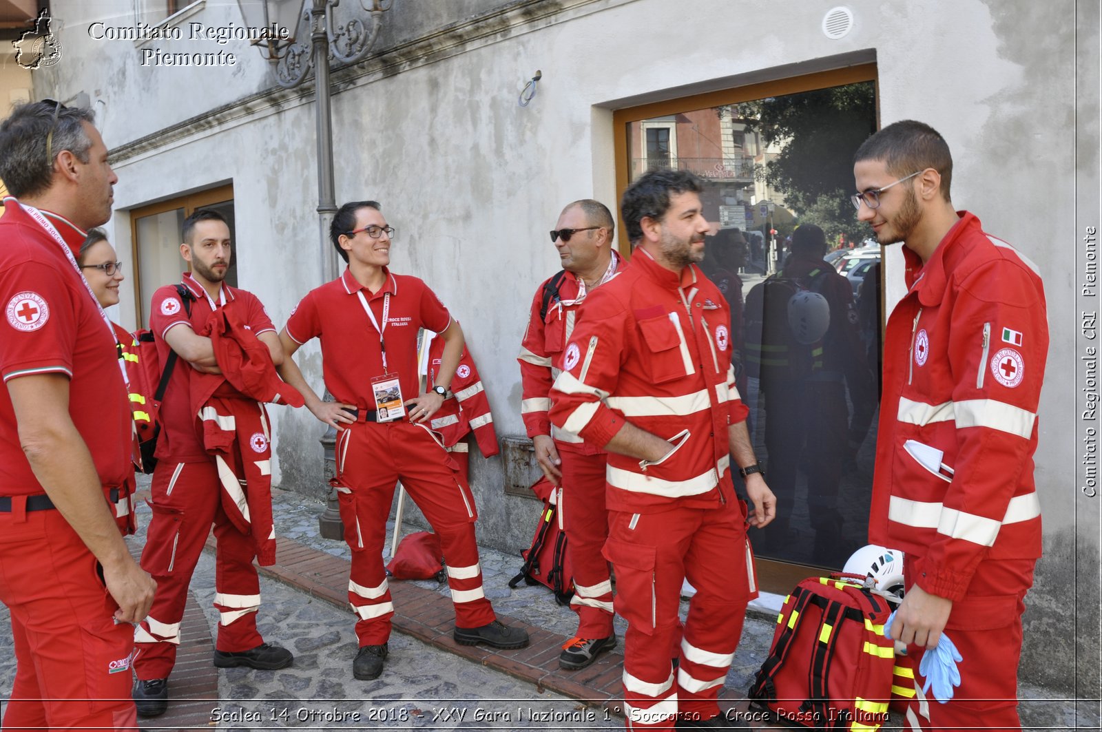 Scalea 14 Ottobre 2018 - XXV Gara Nazionale 1 Soccorso - Croce Rossa Italiana- Comitato Regionale del Piemonte