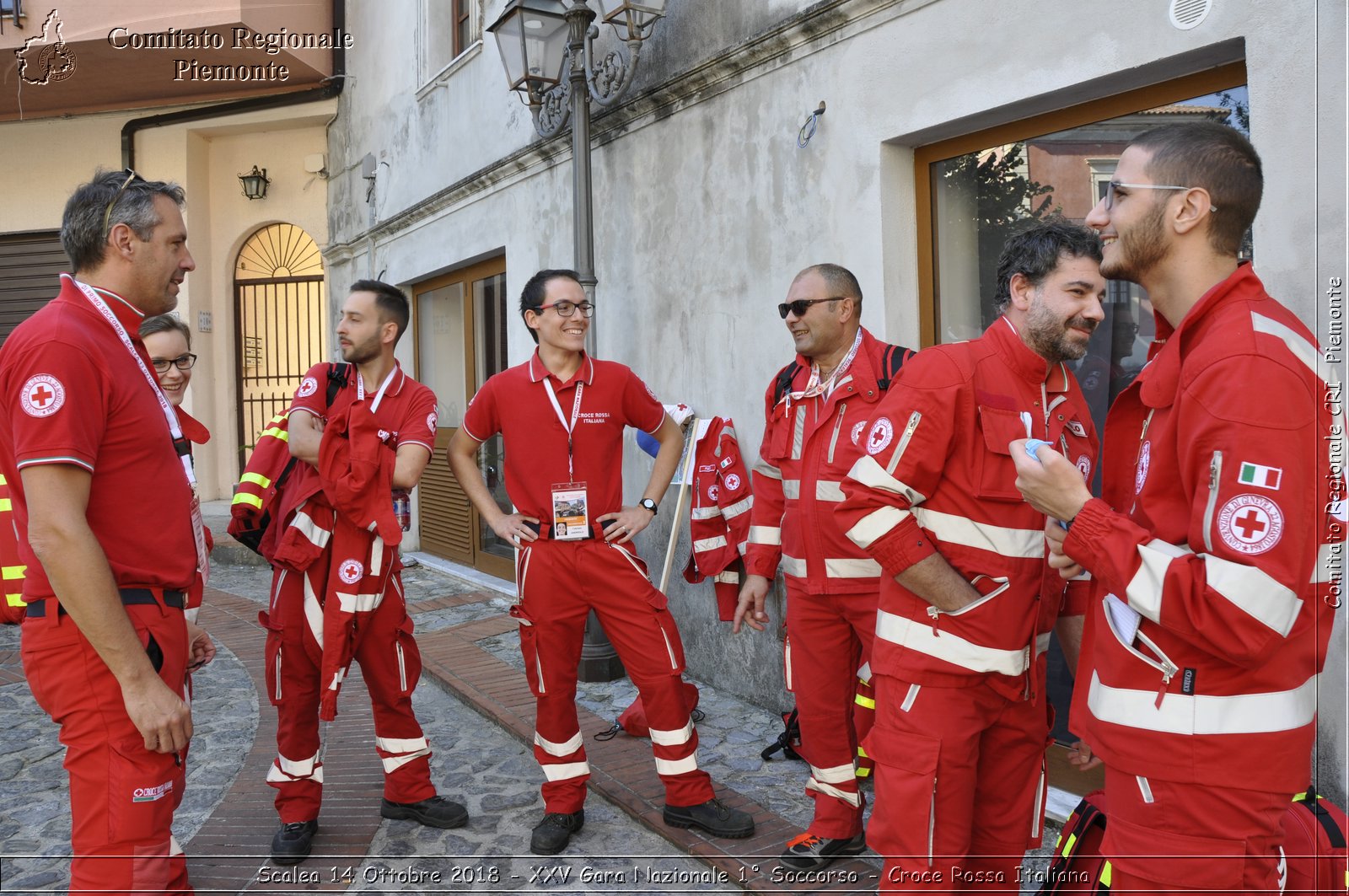 Scalea 14 Ottobre 2018 - XXV Gara Nazionale 1 Soccorso - Croce Rossa Italiana- Comitato Regionale del Piemonte