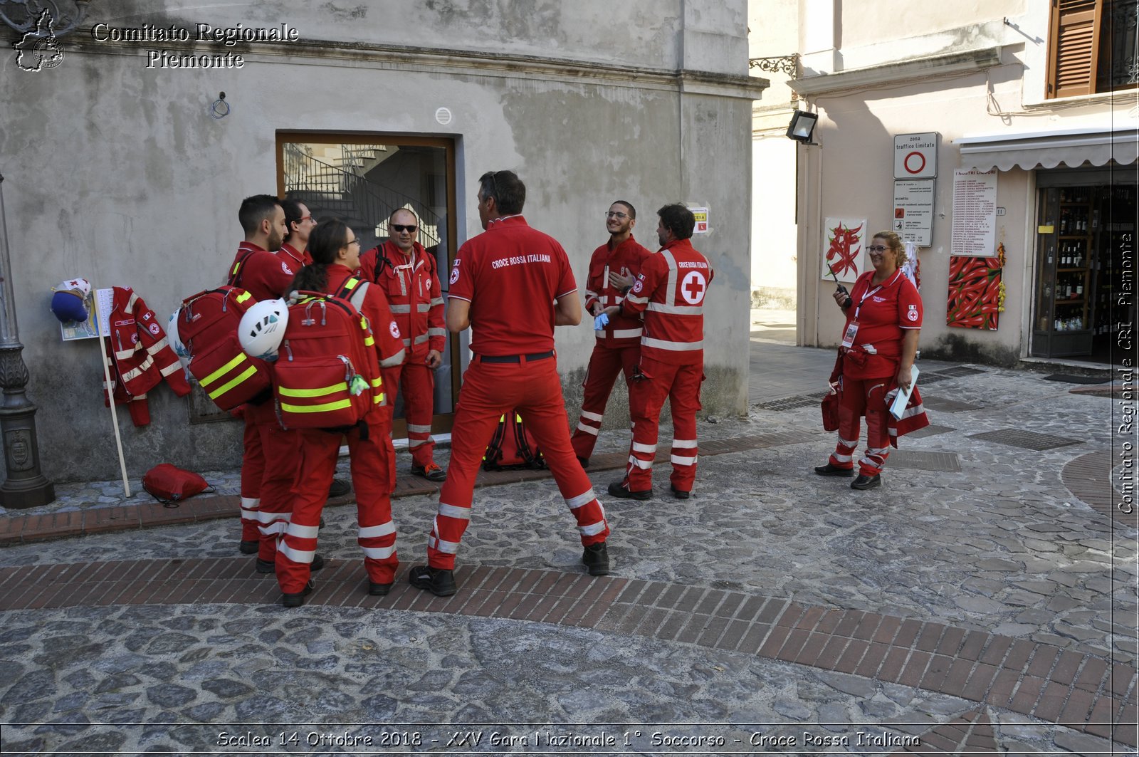 Scalea 14 Ottobre 2018 - XXV Gara Nazionale 1 Soccorso - Croce Rossa Italiana- Comitato Regionale del Piemonte