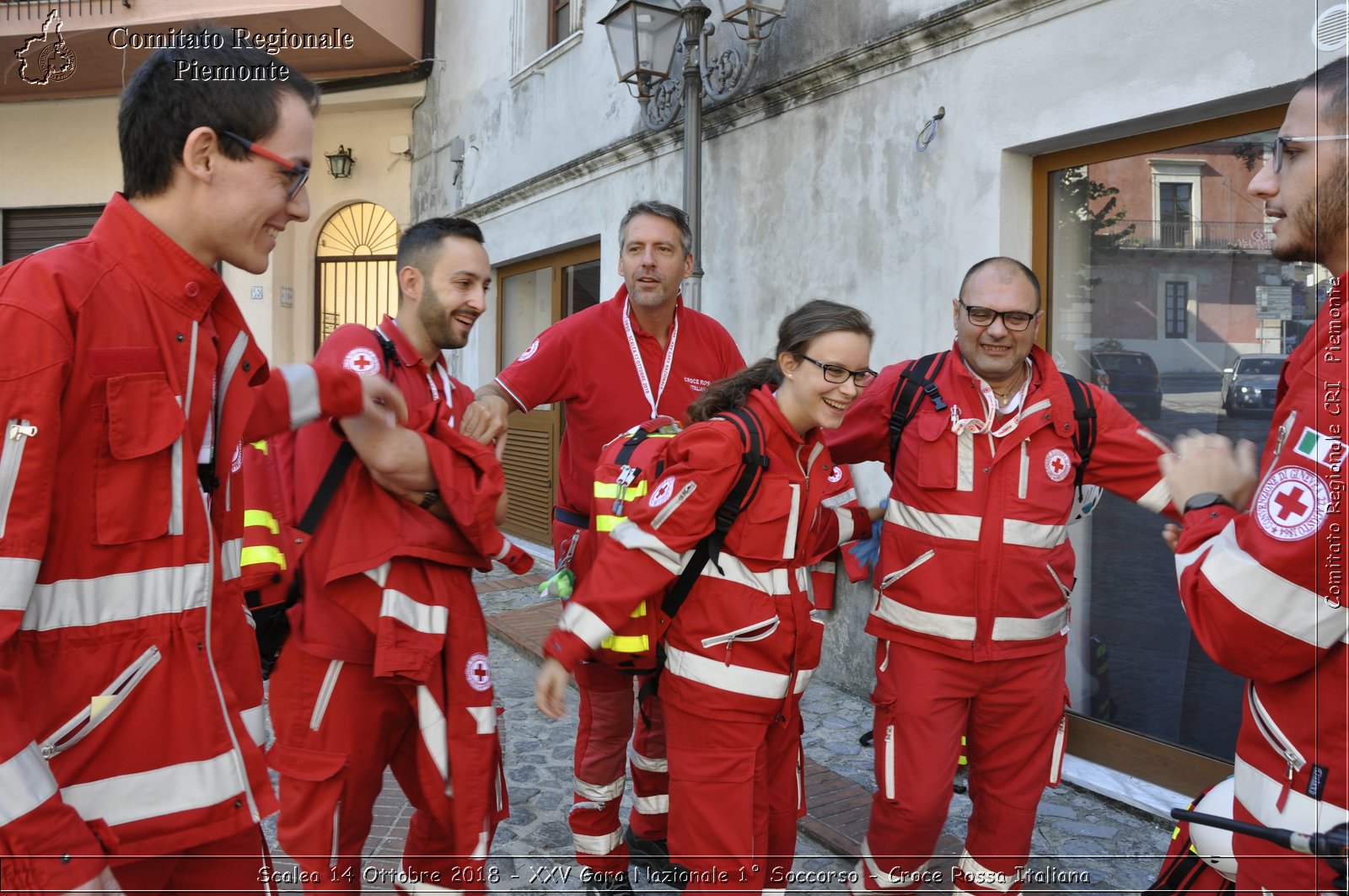 Scalea 14 Ottobre 2018 - XXV Gara Nazionale 1 Soccorso - Croce Rossa Italiana- Comitato Regionale del Piemonte