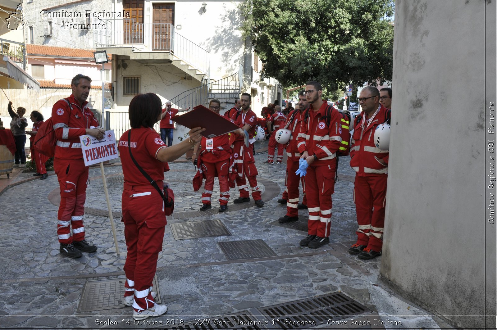 Scalea 14 Ottobre 2018 - XXV Gara Nazionale 1 Soccorso - Croce Rossa Italiana- Comitato Regionale del Piemonte