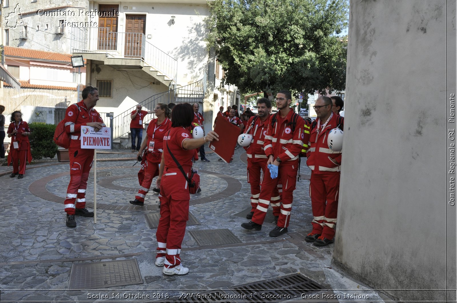 Scalea 14 Ottobre 2018 - XXV Gara Nazionale 1 Soccorso - Croce Rossa Italiana- Comitato Regionale del Piemonte