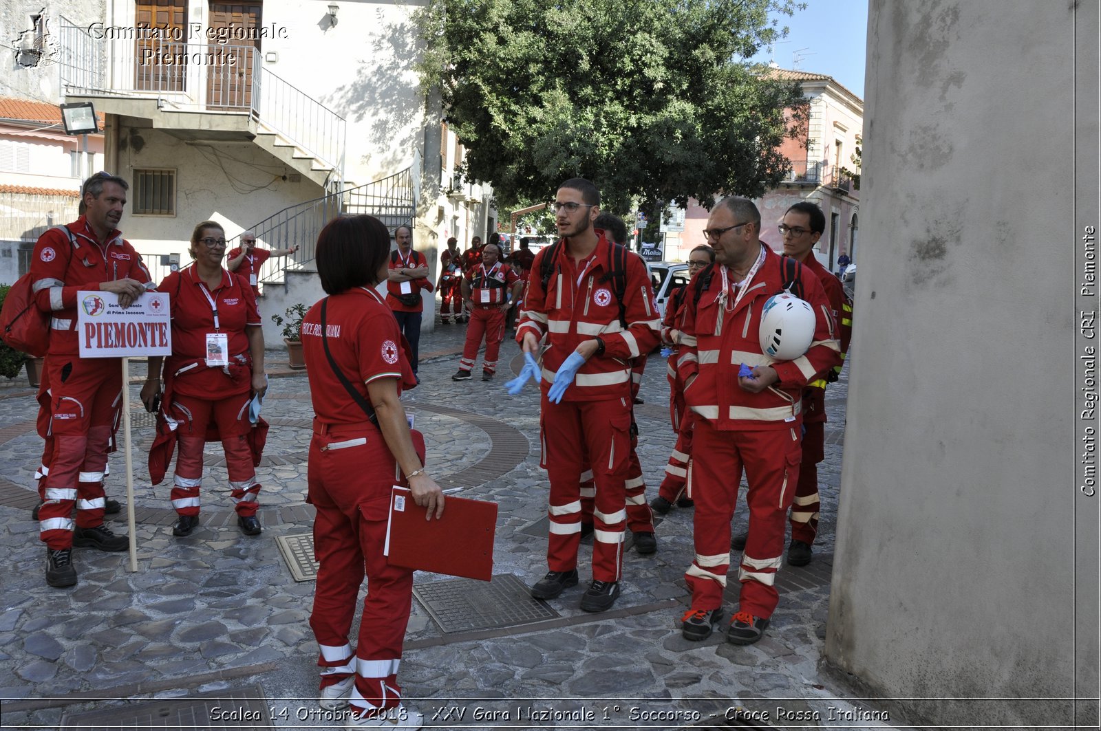 Scalea 14 Ottobre 2018 - XXV Gara Nazionale 1 Soccorso - Croce Rossa Italiana- Comitato Regionale del Piemonte