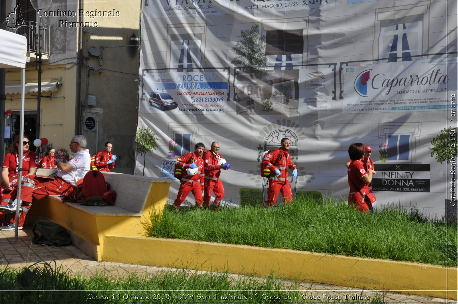 Scalea 14 Ottobre 2018 - XXV Gara Nazionale 1 Soccorso - Croce Rossa Italiana- Comitato Regionale del Piemonte