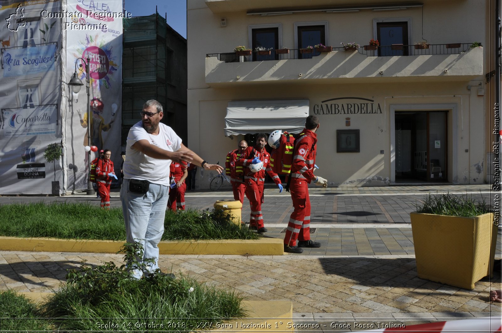 Scalea 14 Ottobre 2018 - XXV Gara Nazionale 1 Soccorso - Croce Rossa Italiana- Comitato Regionale del Piemonte