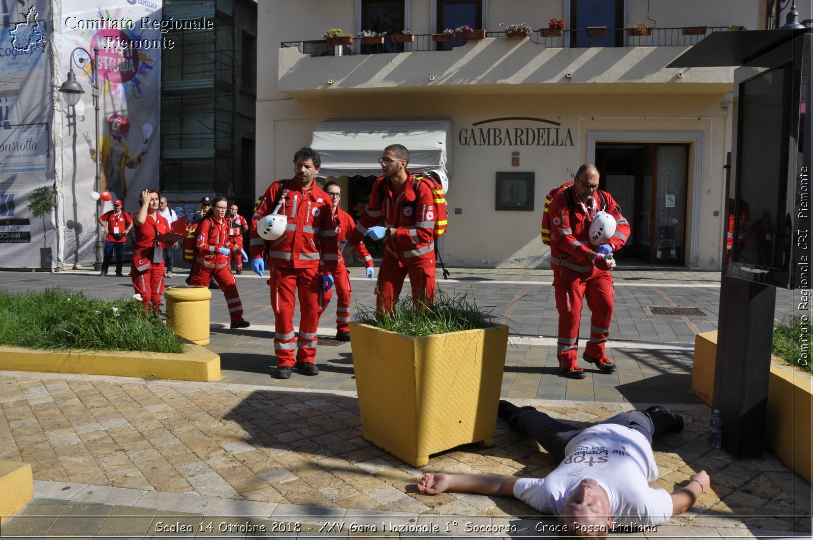 Scalea 14 Ottobre 2018 - XXV Gara Nazionale 1 Soccorso - Croce Rossa Italiana- Comitato Regionale del Piemonte