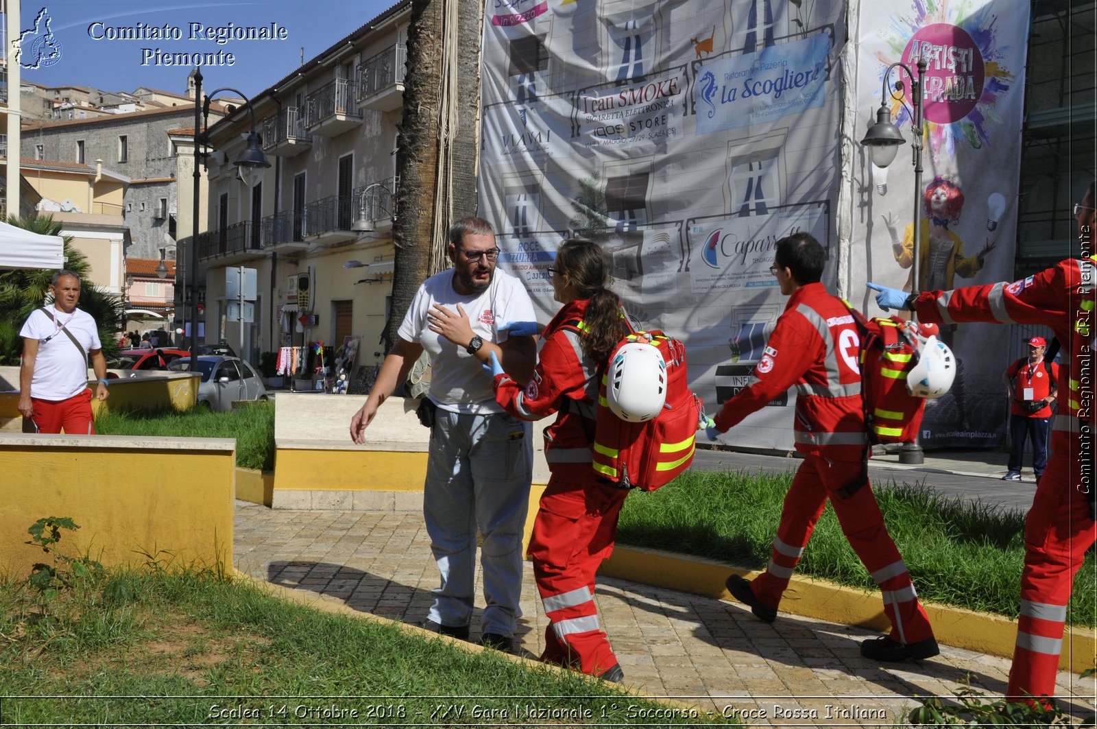 Scalea 14 Ottobre 2018 - XXV Gara Nazionale 1 Soccorso - Croce Rossa Italiana- Comitato Regionale del Piemonte