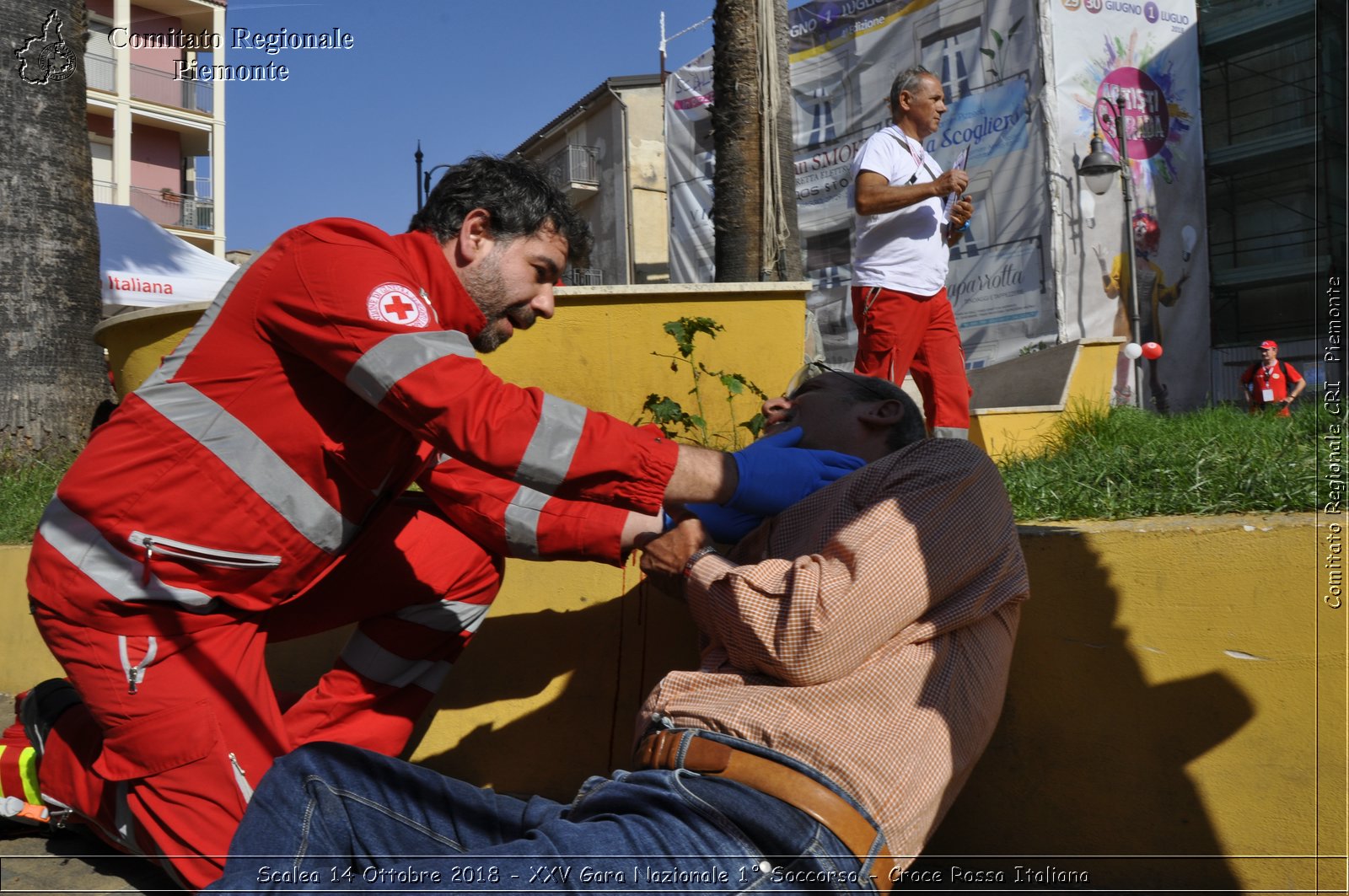 Scalea 14 Ottobre 2018 - XXV Gara Nazionale 1 Soccorso - Croce Rossa Italiana- Comitato Regionale del Piemonte