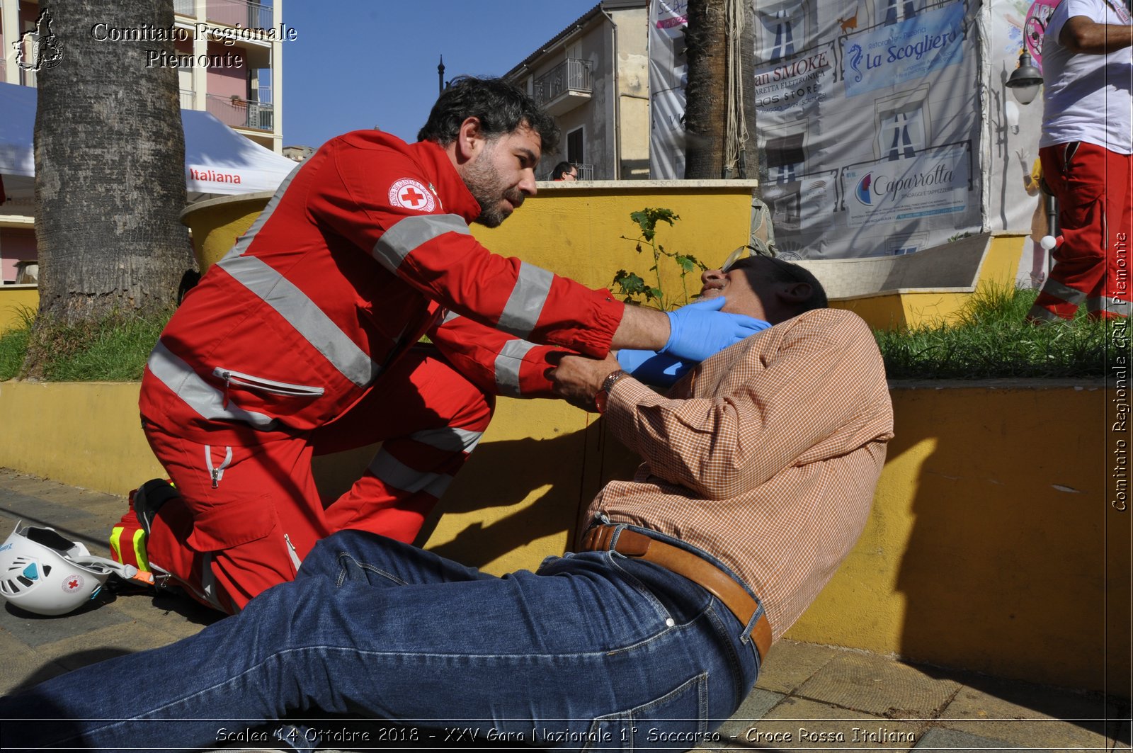 Scalea 14 Ottobre 2018 - XXV Gara Nazionale 1 Soccorso - Croce Rossa Italiana- Comitato Regionale del Piemonte