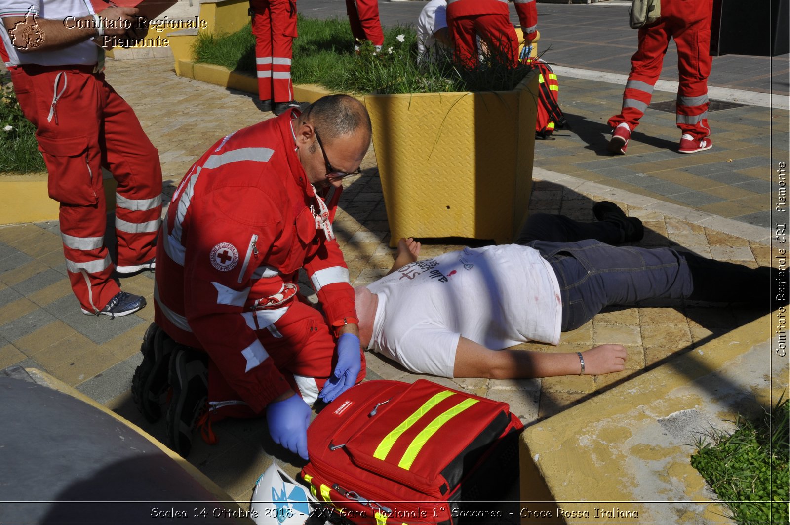 Scalea 14 Ottobre 2018 - XXV Gara Nazionale 1 Soccorso - Croce Rossa Italiana- Comitato Regionale del Piemonte