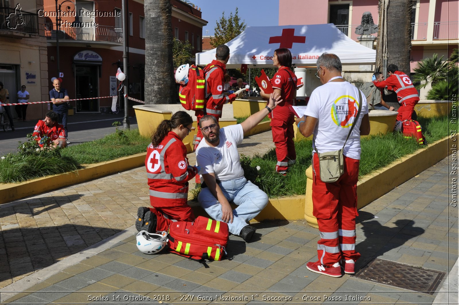 Scalea 14 Ottobre 2018 - XXV Gara Nazionale 1 Soccorso - Croce Rossa Italiana- Comitato Regionale del Piemonte