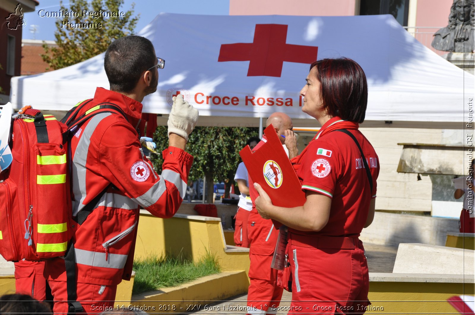 Scalea 14 Ottobre 2018 - XXV Gara Nazionale 1 Soccorso - Croce Rossa Italiana- Comitato Regionale del Piemonte